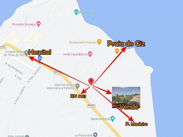 #268 - Terreno para Venda em Tibau do Sul - RN